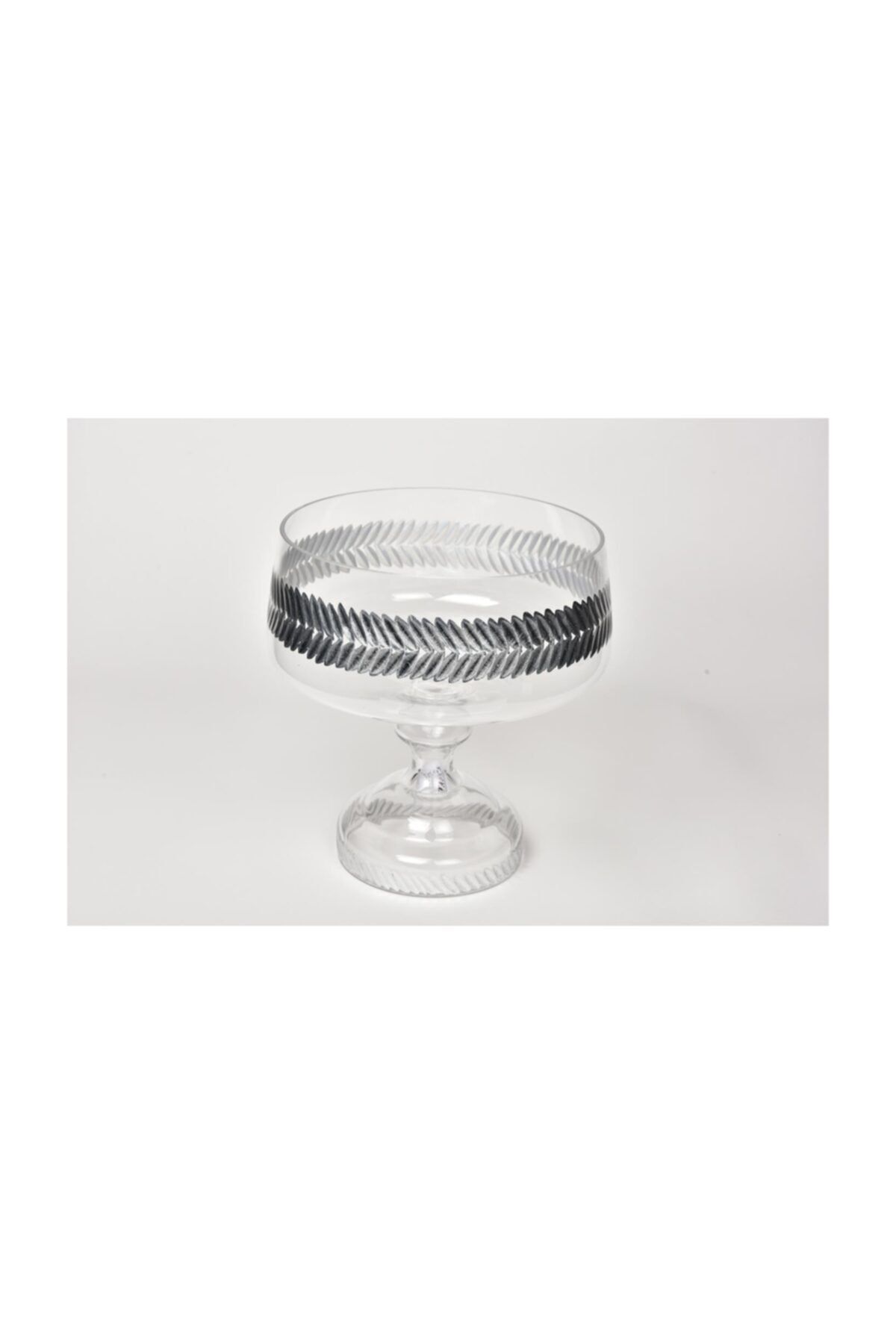 Seta Vetro Caesar Meyvelik Sılver 23*23*24Cm Seta Vetro Caesar Meyvelik Sılver 23*23*24Cm
