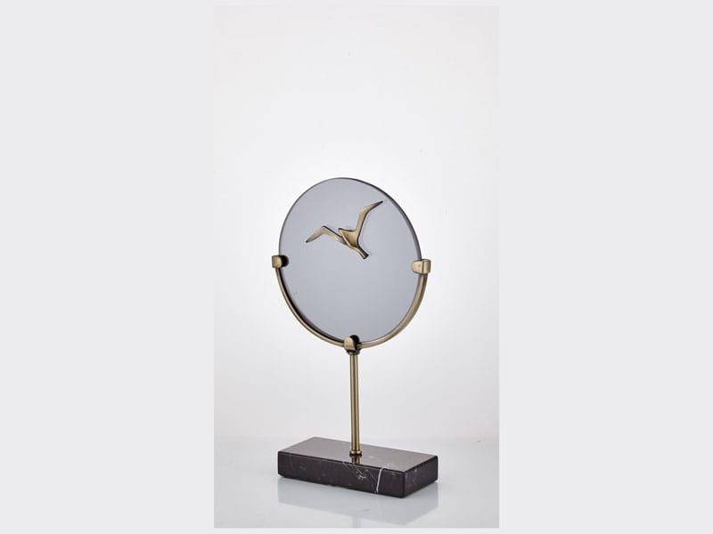 Evza Dekoratif Cam Disk Bronz Füme Dallı 8*20*35 Cm Evza Dekoratif Cam Disk Bronz Füme Dallı 8*20*35 Cm