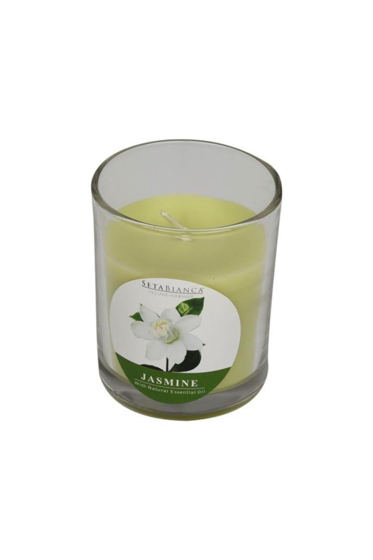 Seta Aroma Mum Kokulu Cam Kutu Jasmıne 8.5*8.5*9Cm Seta Aroma Mum Kokulu Cam Kutu Jasmıne 8.5*8.5*9Cm