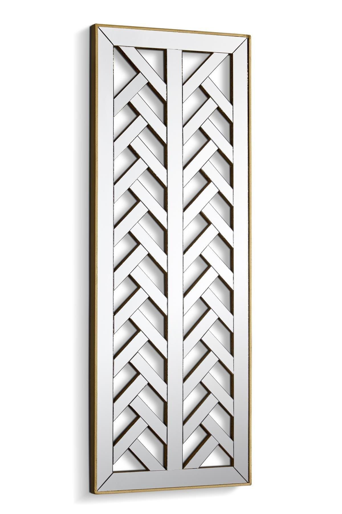 Seta Wall-Art 014 Aynalı Duvar Dekoru Yaprak 31*4*81 Cm Seta Wall-Art 014 Aynalı Duvar Dekoru Yaprak 31*4*81 Cm