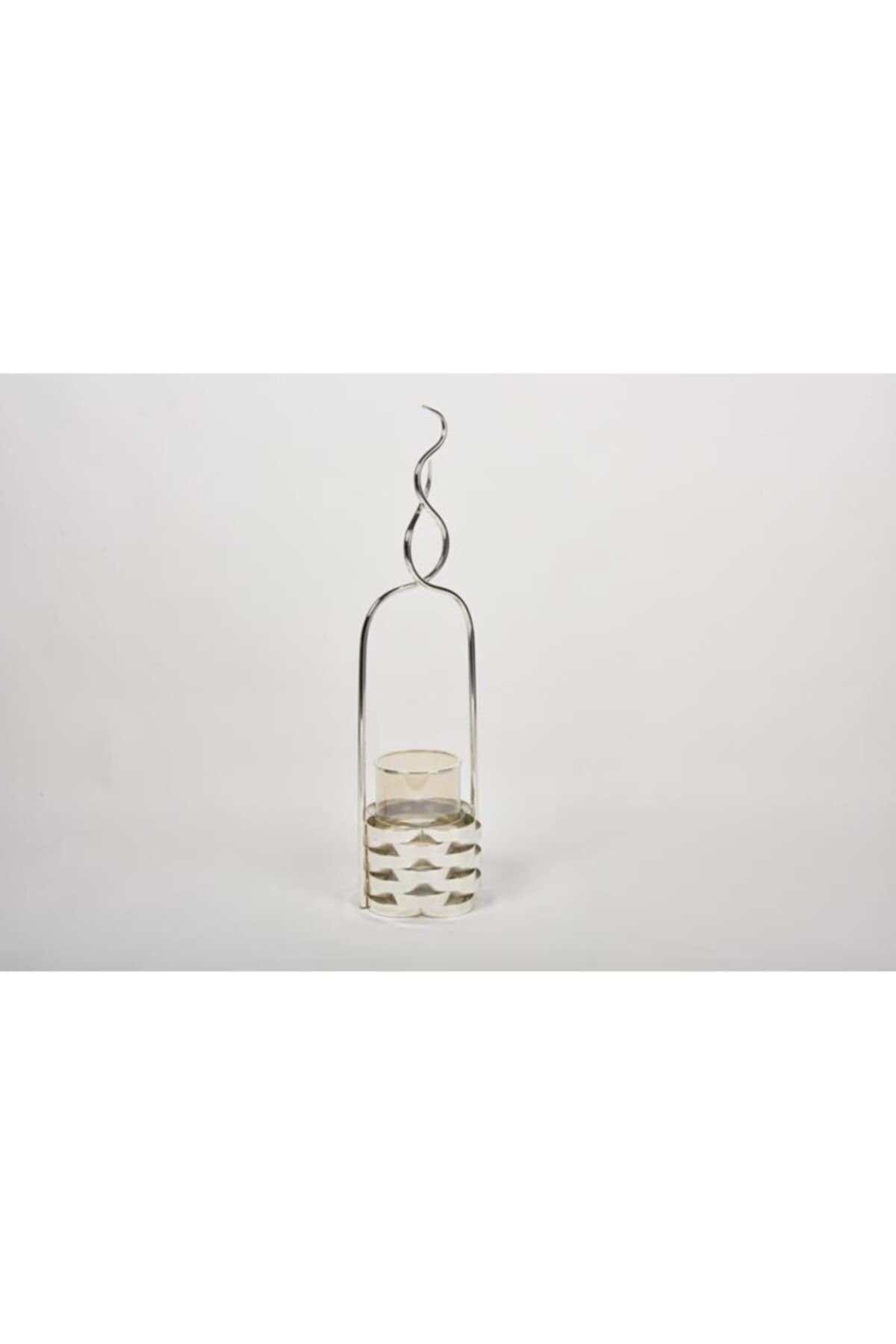 Seta Steel Mumluk Flames Sılver Büyük 75X20X20 Cm Seta Steel Mumluk Flames Sılver Büyük 75X20X20 Cm