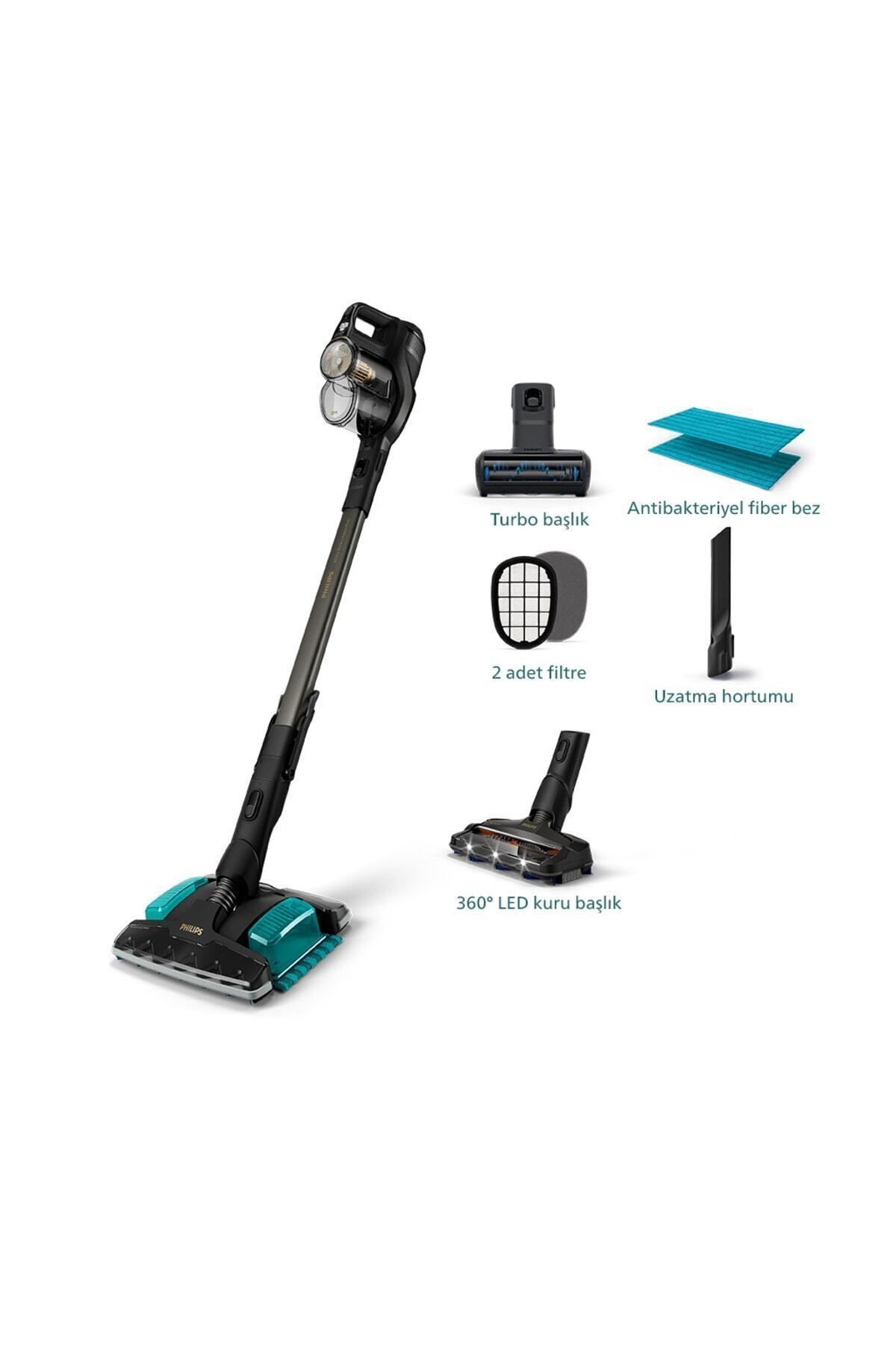 Philips 8000 Serisi Aqua Plus Kablosuz Dik Süpürge 25,2 V Philips 8000 Serisi Aqua Plus Kablosuz Dik Süpürge 25,2 V