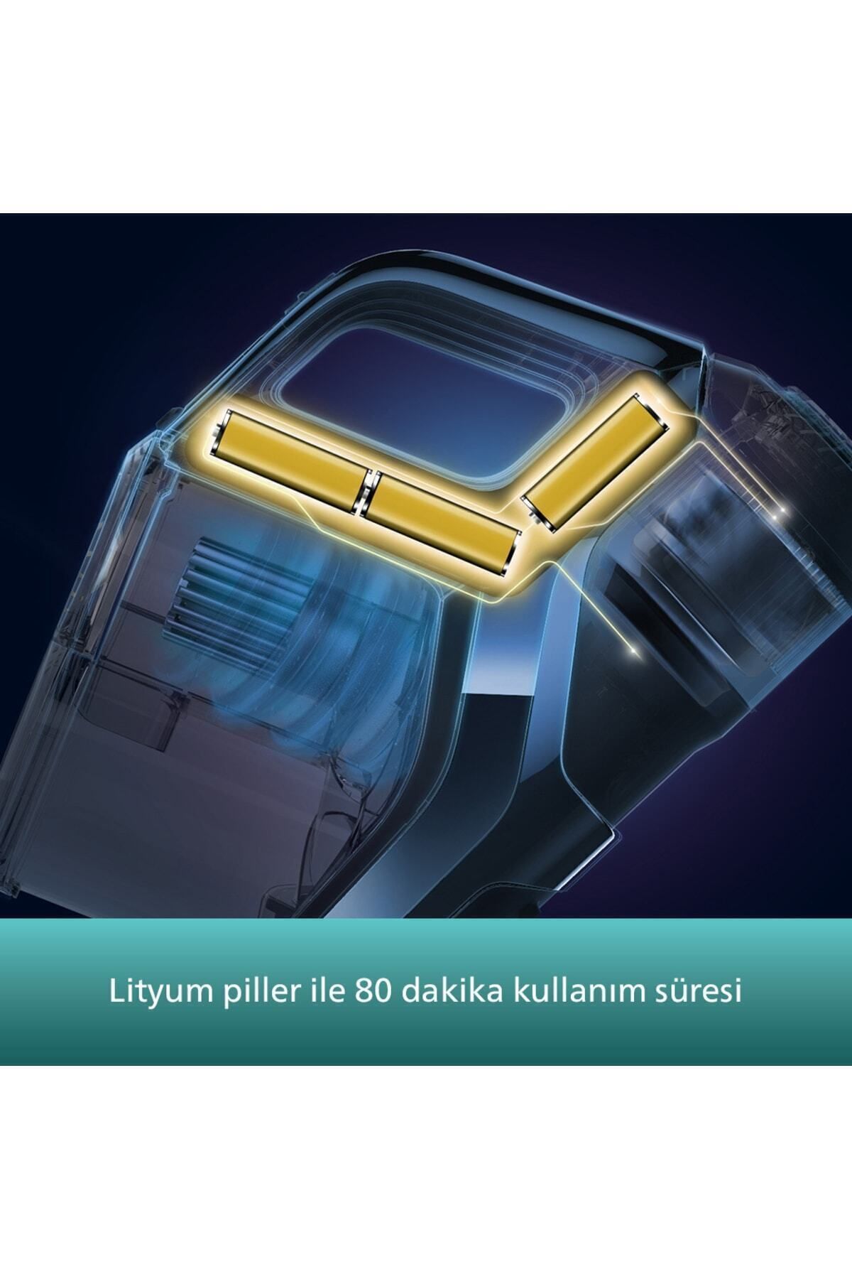 Philips 8000 Serisi Aqua Plus Kablosuz Dik Süpürge 25,2 V Philips 8000 Serisi Aqua Plus Kablosuz Dik Süpürge 25,2 V