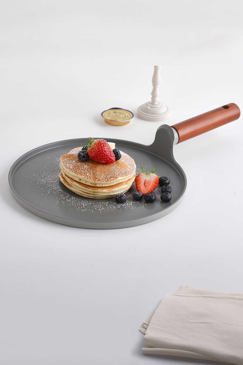 Fika Alüminyum Döküm Krep Tava 26 Cm Gri Fika Alüminyum Döküm Krep Tava 26 Cm Gri