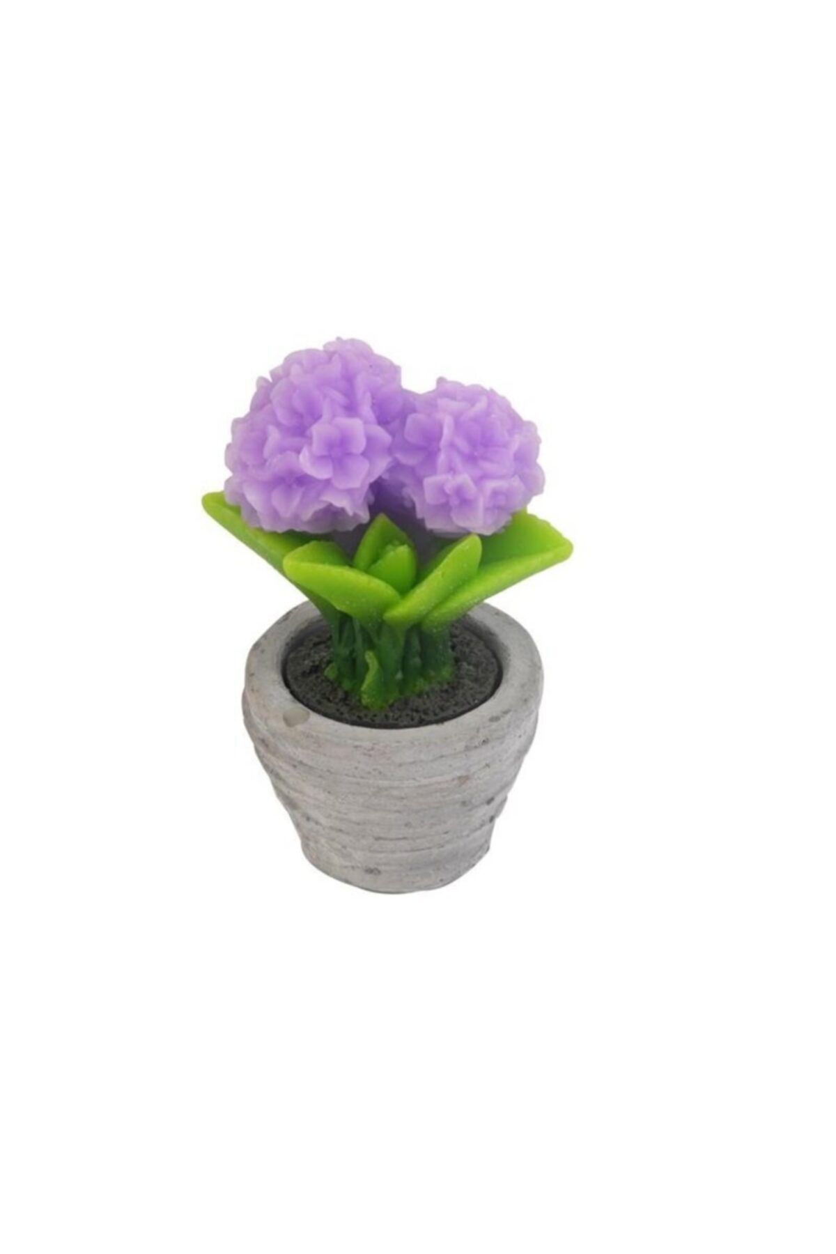 Seta Fun Candle Led Saksı Çiçek Lila Küçük H13 D7Cm Seta Fun Candle Led Saksı Çiçek Lila Küçük H13 D7Cm