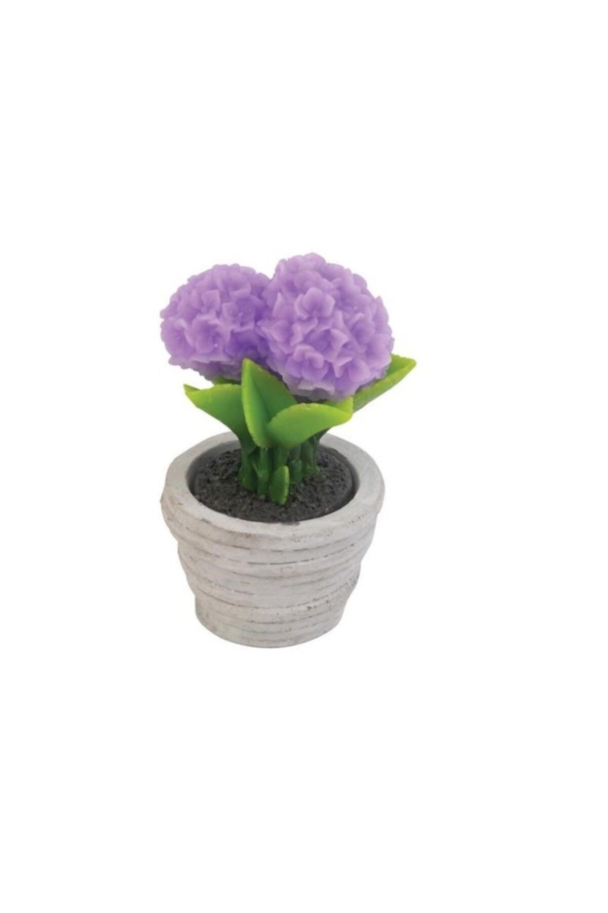 Seta Fun Candle Led Saksı Çiçek Lila Büyük H16 D9Cm Seta Fun Candle Led Saksı Çiçek Lila Büyük H16 D9Cm