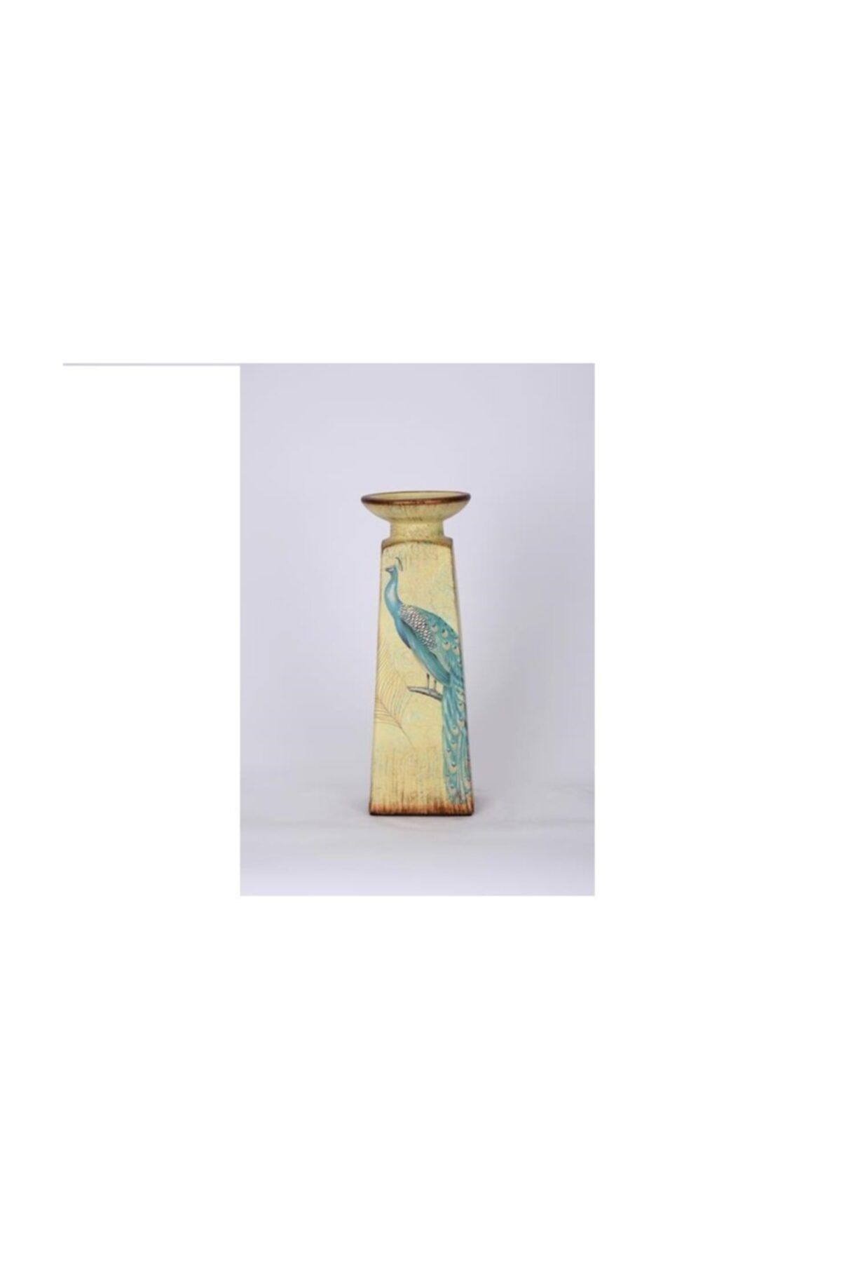 Seta Pavone Şamdan Küçük 39X13X10 Cm Seta Pavone Şamdan Küçük 39X13X10 Cm