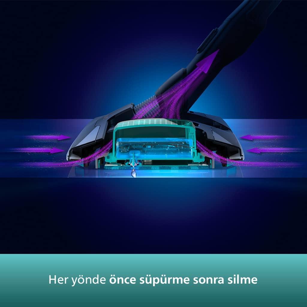 Philips 8000 Serisi Aqua Plus Kablosuz Dik Süpürge 25,2 V Philips 8000 Serisi Aqua Plus Kablosuz Dik Süpürge 25,2 V
