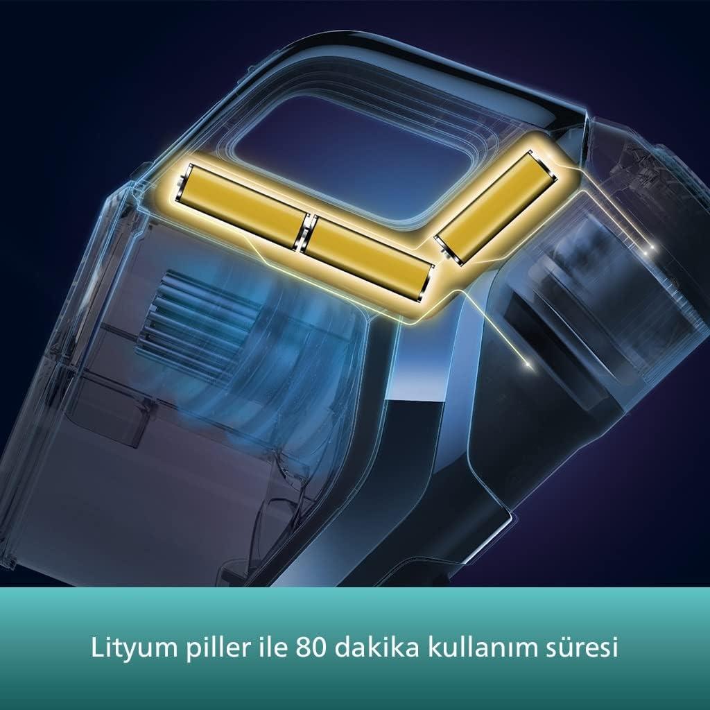 Philips 8000 Serisi Aqua Plus Kablosuz Dik Süpürge 25,2 V Philips 8000 Serisi Aqua Plus Kablosuz Dik Süpürge 25,2 V