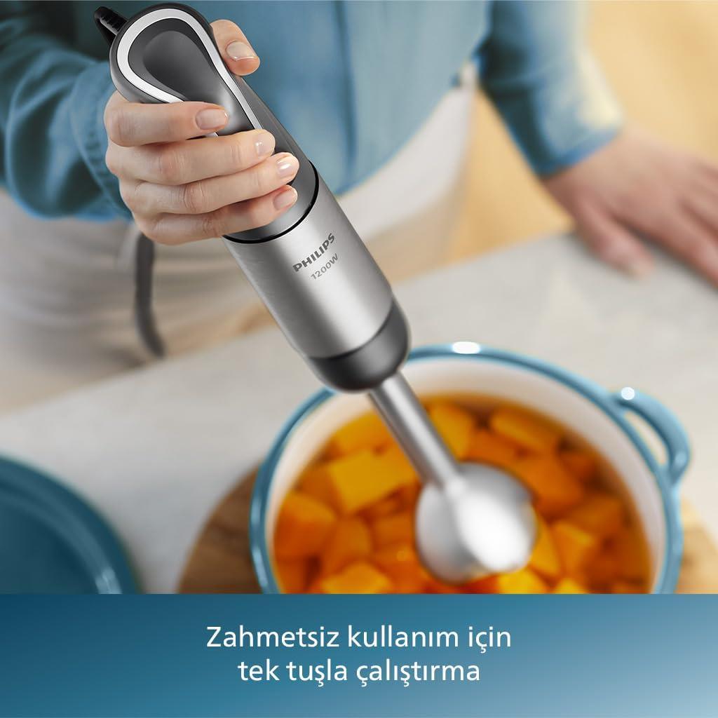 Philips HR2695.00 5000 Serisi El Blenderı 1200W Philips HR2695.00 5000 Serisi El Blenderı 1200W
