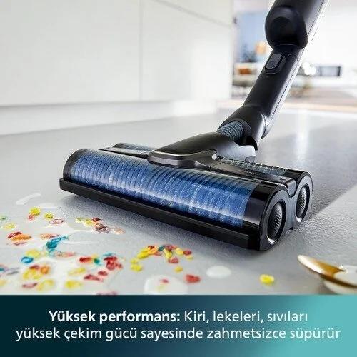 Philips XW9383/01 Aqua Trio XW9383/01 Islak Kuru Şarjlı Dikey Süpürge Philips XW9383/01 Aqua Trio XW9383/01 Islak Kuru Şarjlı Dikey Süpürge