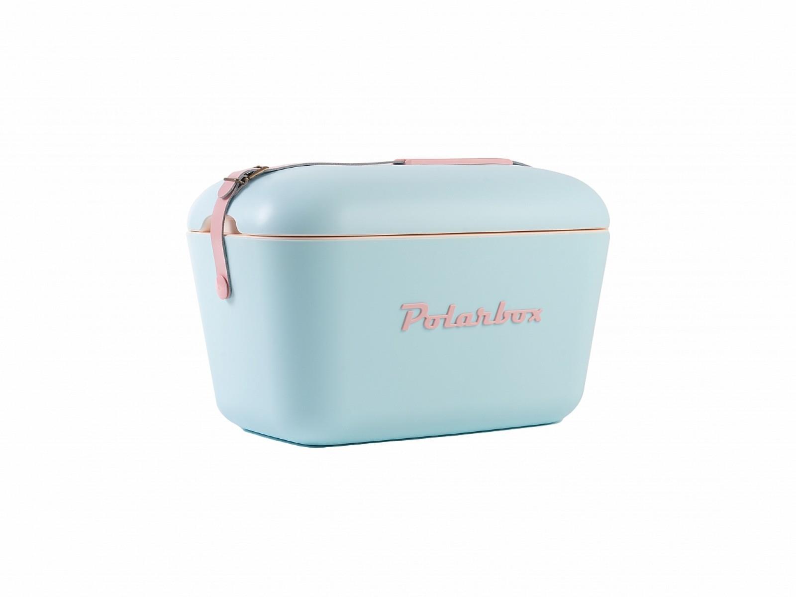 Polarbox Pop Deri Kayışlı Soğuk ve Sıcak Termos Çanta 20L Açık Mavi & Pembe Polarbox Pop Deri Kayışlı Soğuk ve Sıcak Termos Çanta 20L Açık Mavi & Pembe