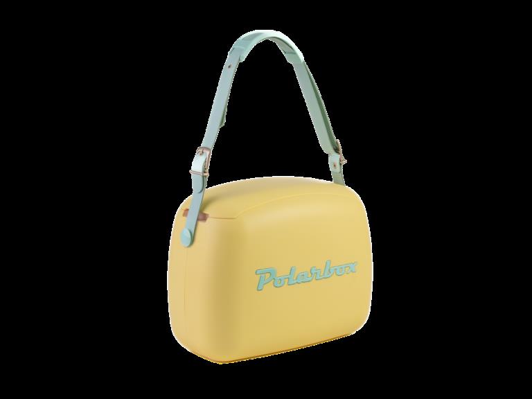 Polarbox Pop Deri Kayışlı Soğuk ve Sıcak Termos Çanta 6L Sarı & Su Yeşili Polarbox Pop Deri Kayışlı Soğuk ve Sıcak Termos Çanta 6L Sarı & Su Yeşili