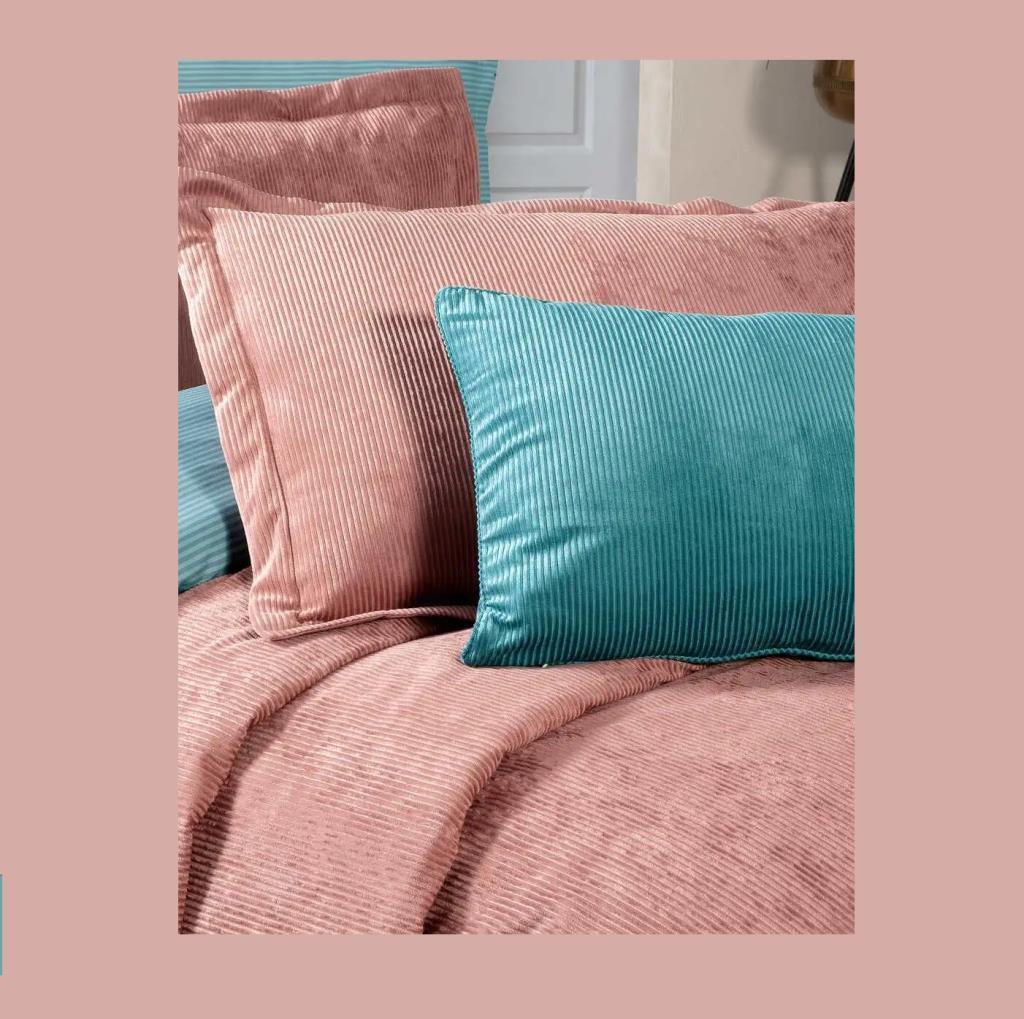 Sarev Dolce Vita Yatak Örtüsü Çk Pembe Vr10 Sarev Dolce Vita Yatak Örtüsü Çk Pembe Vr10