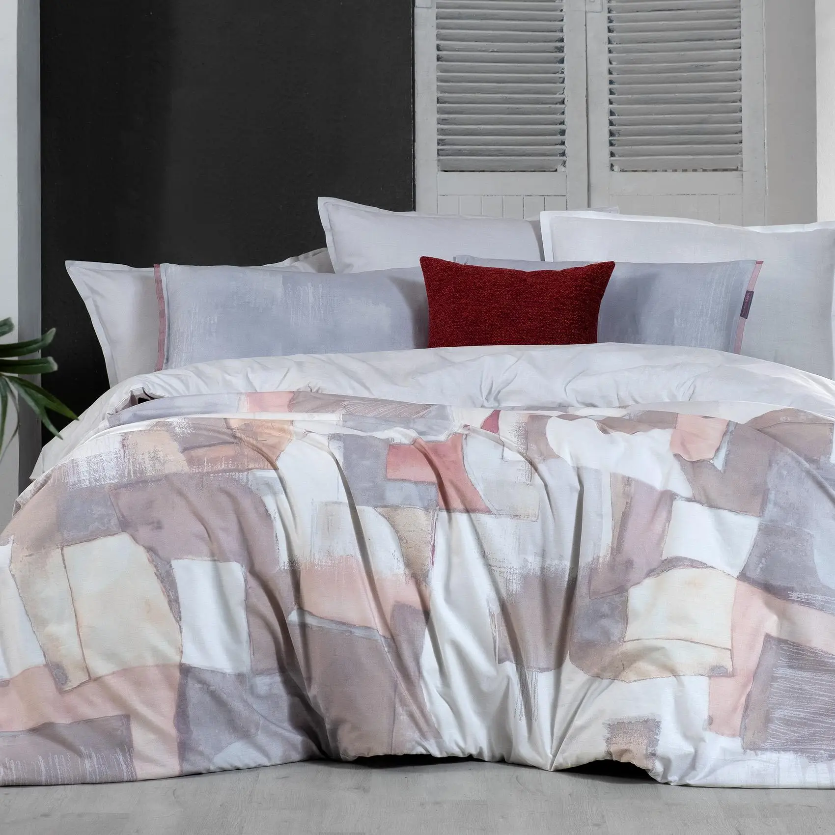 Sarev Gaudi Multicolor Çift Kişilik %100 Pamuk Nevresim Takımı Sarev Gaudi Multicolor Çift Kişilik %100 Pamuk Nevresim Takımı