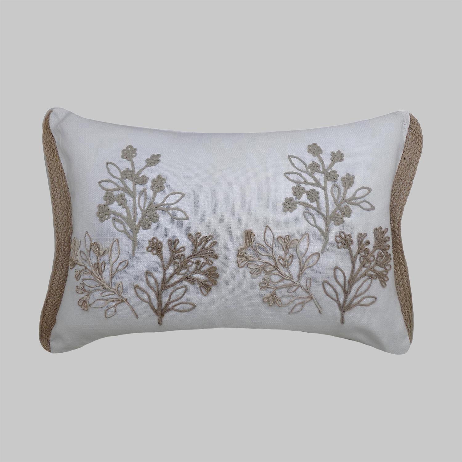 Sarev Juderia Dekoratif Kırlent 30*45 cm Ekru Sarev Juderia Dekoratif Kırlent 30*45 cm Ekru