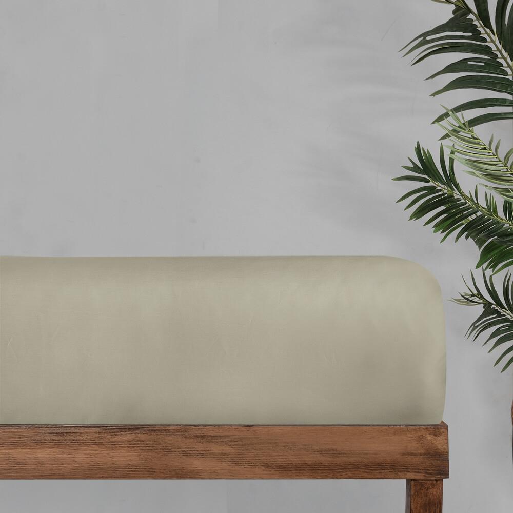 Sarev Monochrome %100 Pamuk Saten Düz Çarşaf Çift Kişilik Natural Beige Sarev Monochrome %100 Pamuk Saten Düz Çarşaf Çift Kişilik Natural Beige