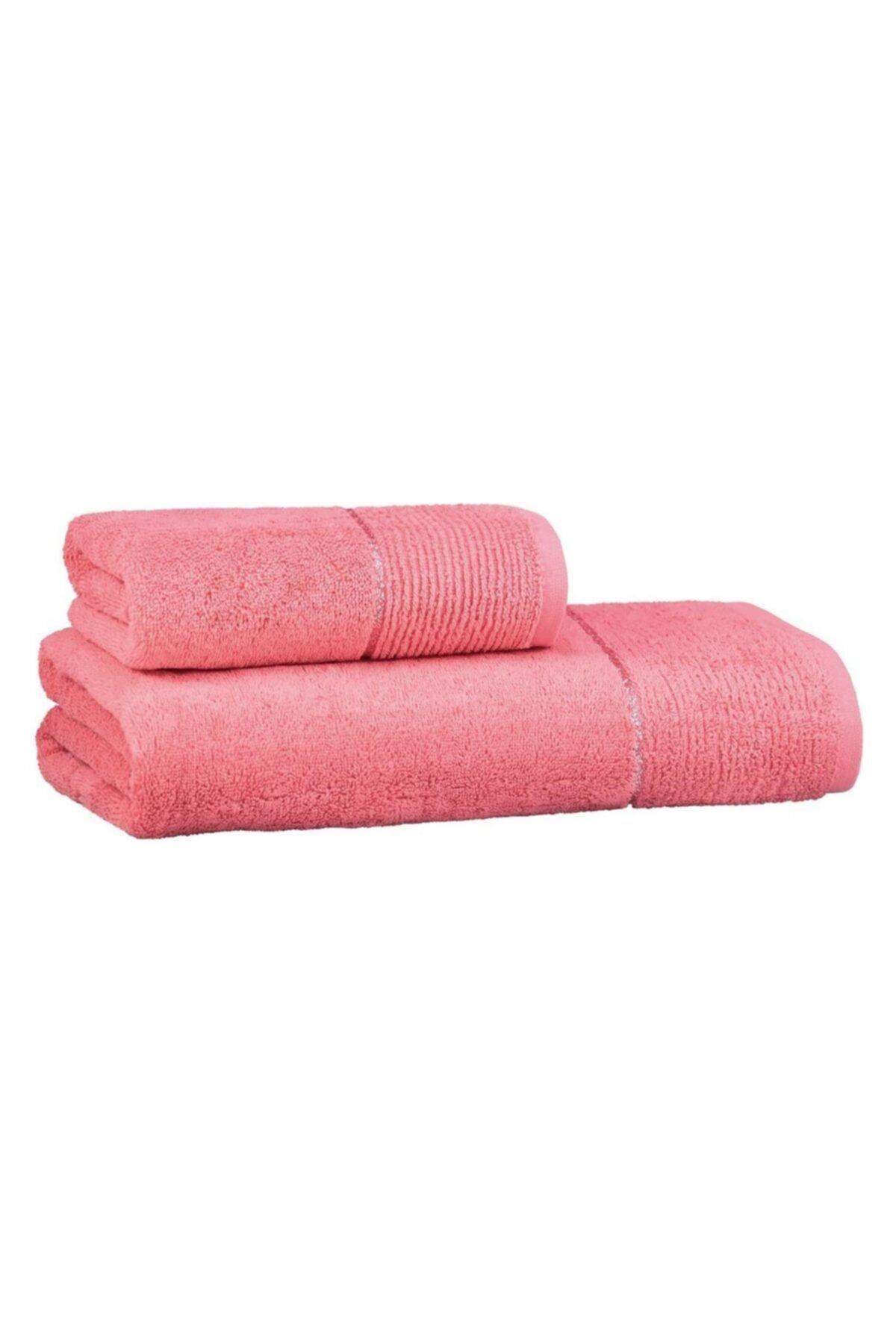 Sarev New Soho Pembe Havlu Hamam Seti 50*90 - 90*150 cm. Sarev New Soho Pembe Havlu Hamam Seti 50*90 - 90*150 cm.