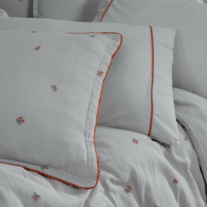 Sarev Plana Gri King Size %100 Pamuk Mood Comfort Nevresim Takımı Sarev Plana Gri King Size %100 Pamuk Mood Comfort Nevresim Takımı