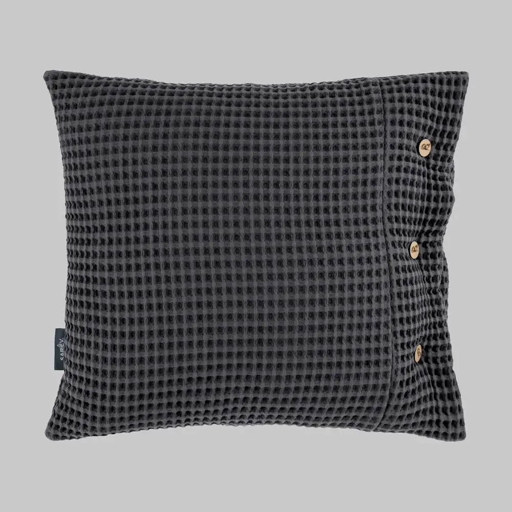Sarev Polendia Gri %100 Pamuk Dekoratif Kırlent 45*45 cm Sarev Polendia Gri %100 Pamuk Dekoratif Kırlent 45*45 cm