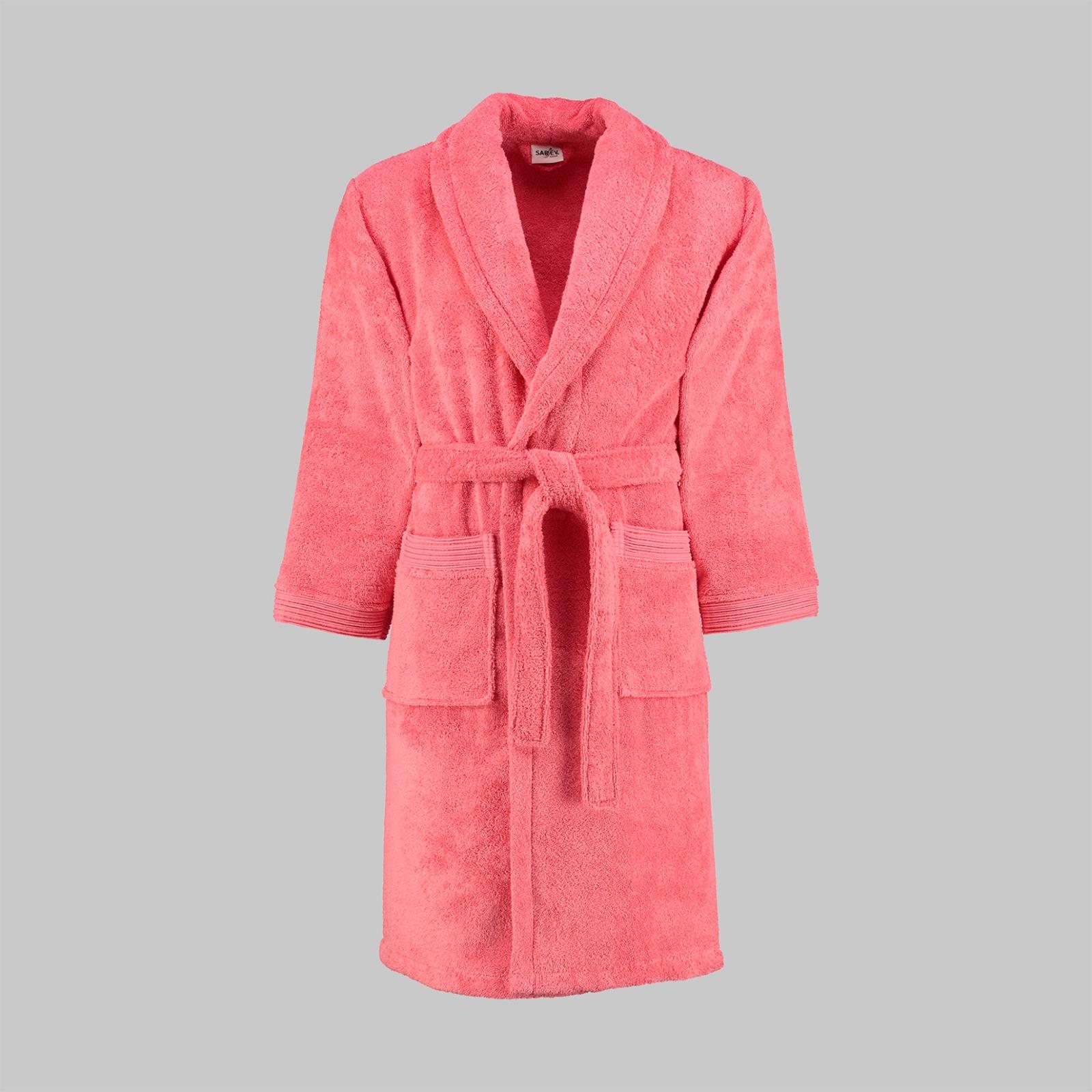 Sarev Soho Pembe %100 Pamuk Large Beden Bornoz Sarev Soho Pembe %100 Pamuk Large Beden Bornoz