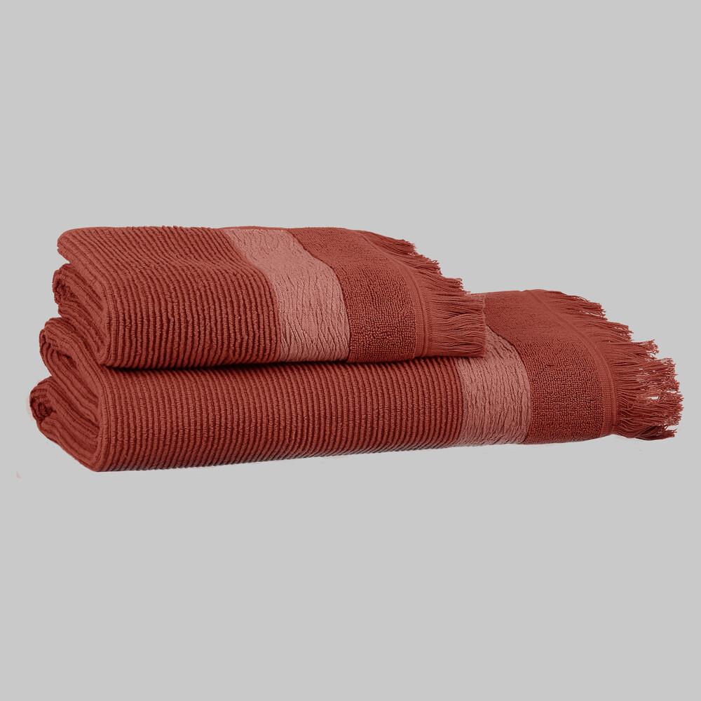 Sarev Street Kiremit %100 Pamuk Havlu 50*90 cm Kiremit Sarev Street Kiremit %100 Pamuk Havlu 50*90 cm Kiremit