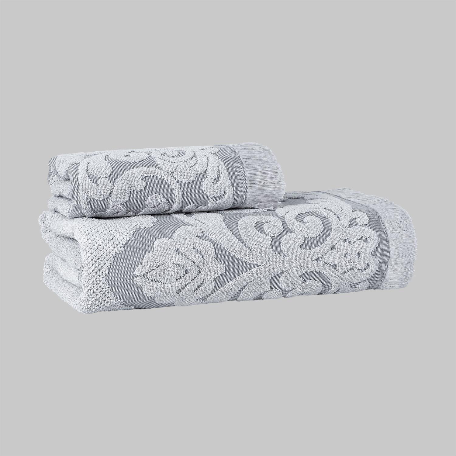 Sarev Tomris %100 Pamuk Havlu 50*90 cm Gri Sarev Tomris %100 Pamuk Havlu 50*90 cm Gri