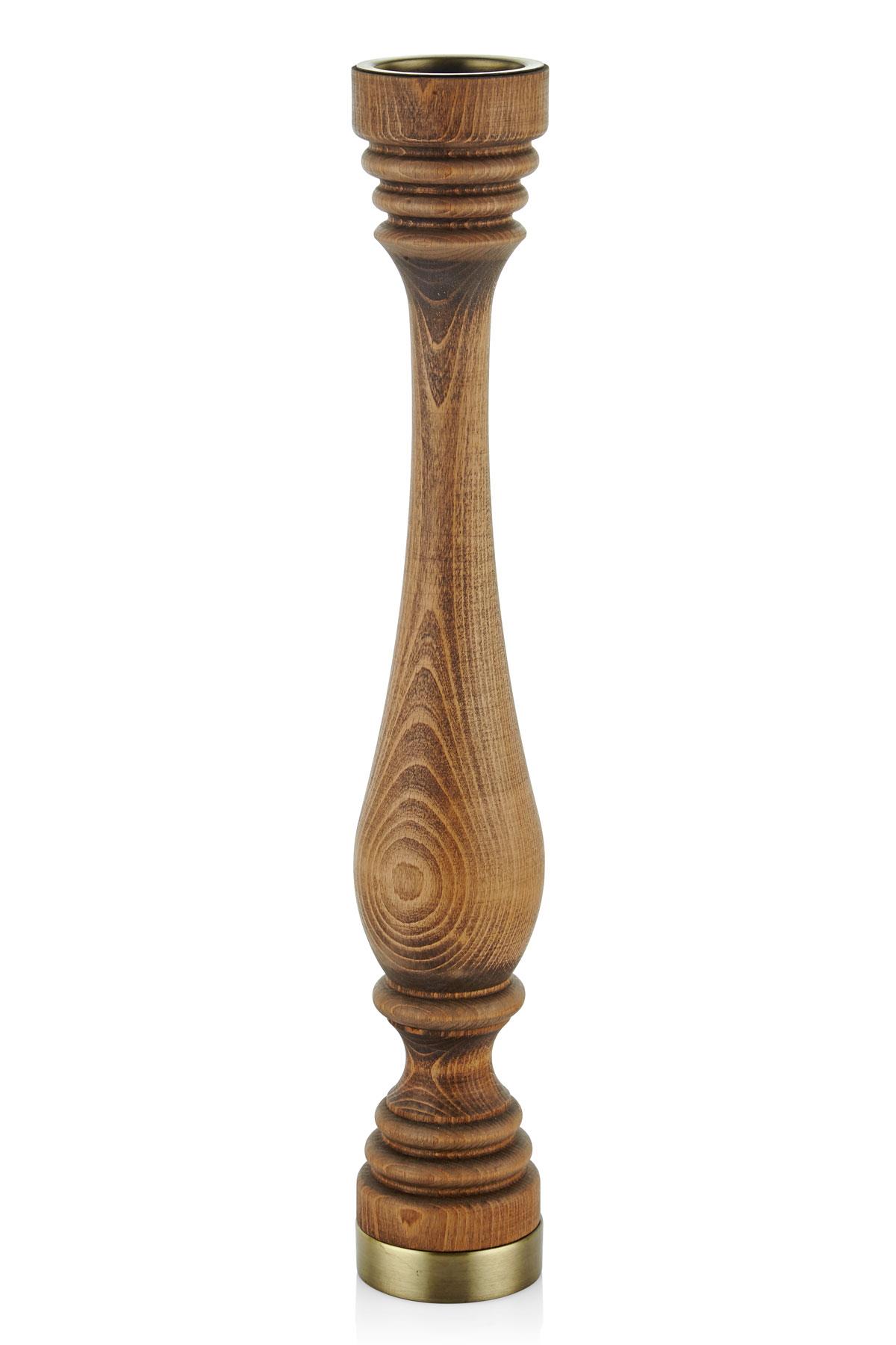 Seta Ahşap Petek Mumluk 9*9*58 Cm Seta Ahşap Petek Mumluk 9*9*58 Cm