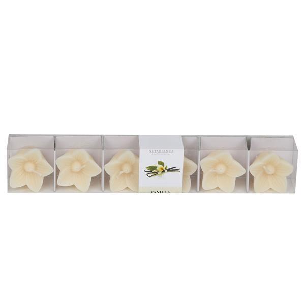Seta Aroma Mum Kokulu Minik 6Lı Vanılla 27.5*4.5*3.2Cm Seta Aroma Mum Kokulu Minik 6Lı Vanılla 27.5*4.5*3.2Cm