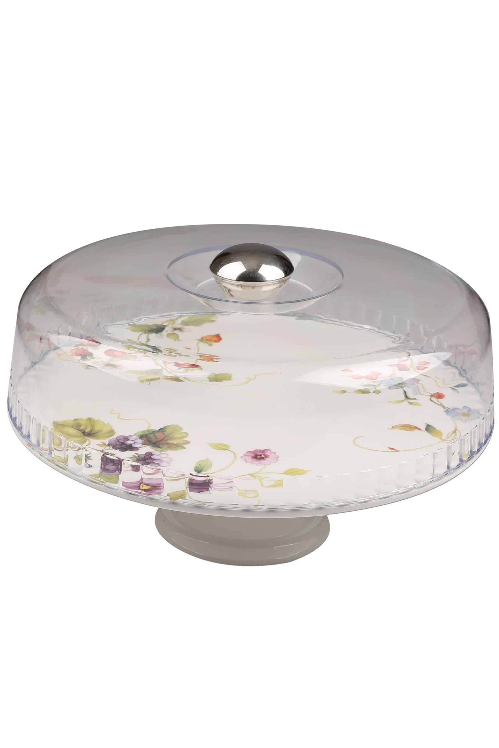 Seta Ayaklı Pasta Tabağı Berry Flower 30 Cm Seta Ayaklı Pasta Tabağı Berry Flower 30 Cm