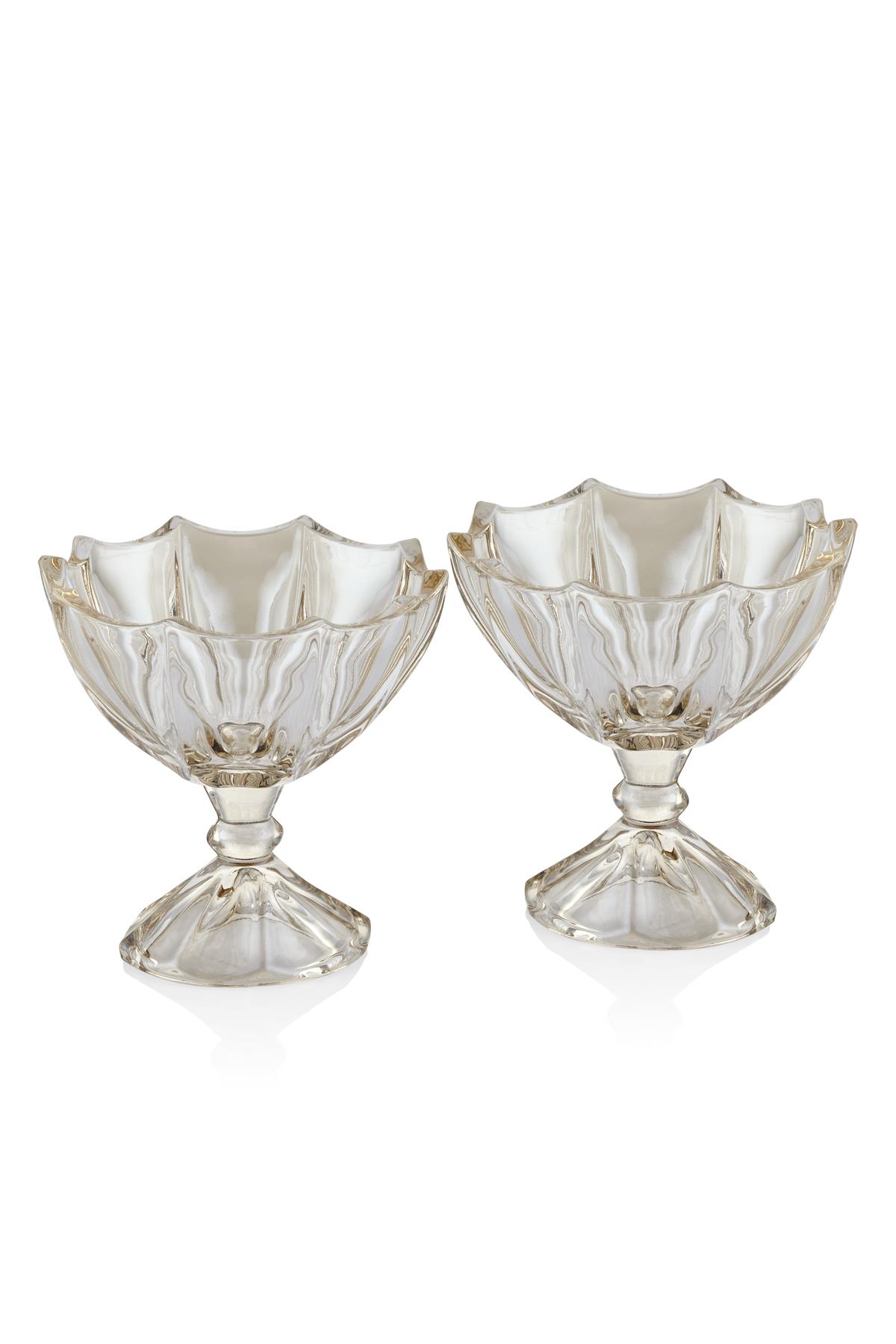 Seta Crystal Bronz Mını Ayaklı Köşeli 2Li Kase 12*12 Cm Seta Crystal Bronz Mını Ayaklı Köşeli 2Li Kase 12*12 Cm