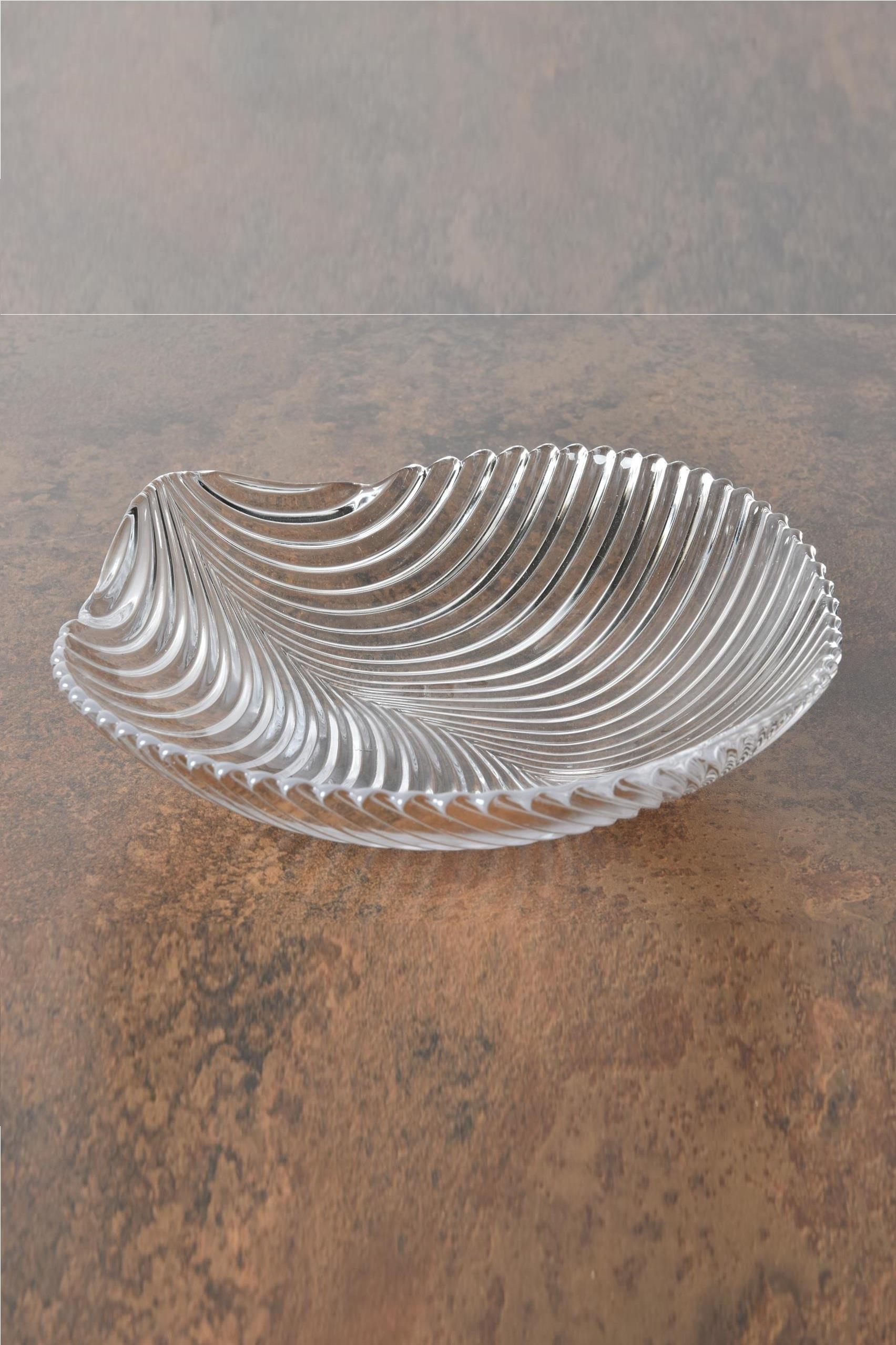 Seta Crystal Şeffaf Dekor Kase 25*24 Cm Seta Crystal Şeffaf Dekor Kase 25*24 Cm