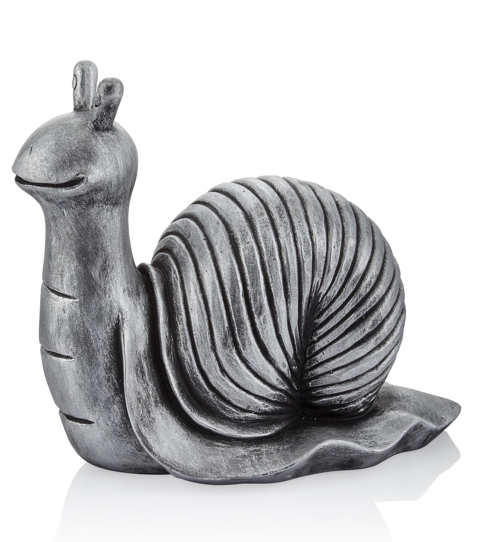 *Seta Gümüş Salyangoz Biblo 24*14*24 Cm *Seta Gümüş Salyangoz Biblo 24*14*24 Cm