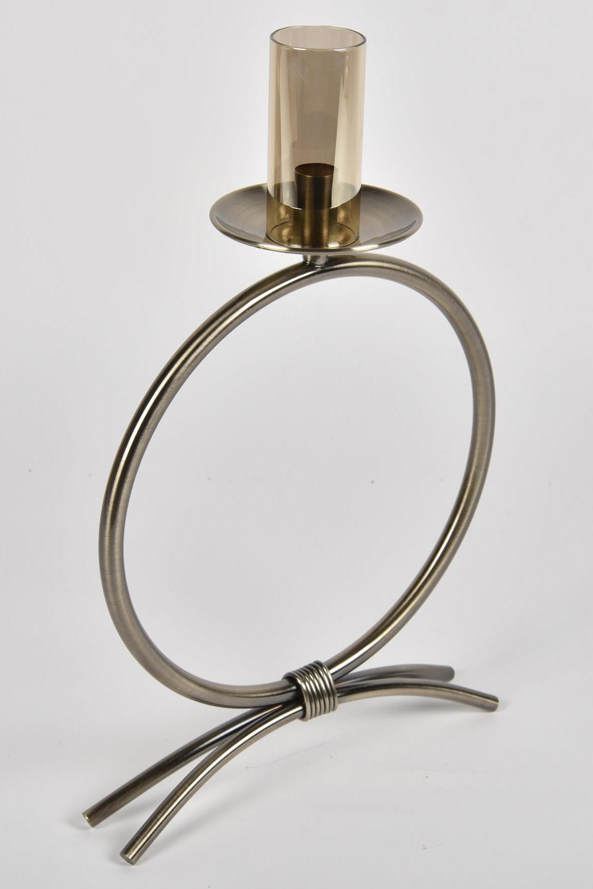 Seta Regina Mumluk Benetton Büyük Bronz 39*26 Cm Seta Regina Mumluk Benetton Büyük Bronz 39*26 Cm