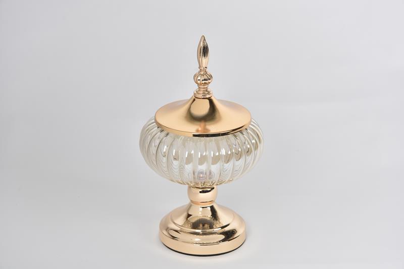 Seta Regina Şekerlik Büyük Gold 36*22 Cm Seta Regina Şekerlik Büyük Gold 36*22 Cm