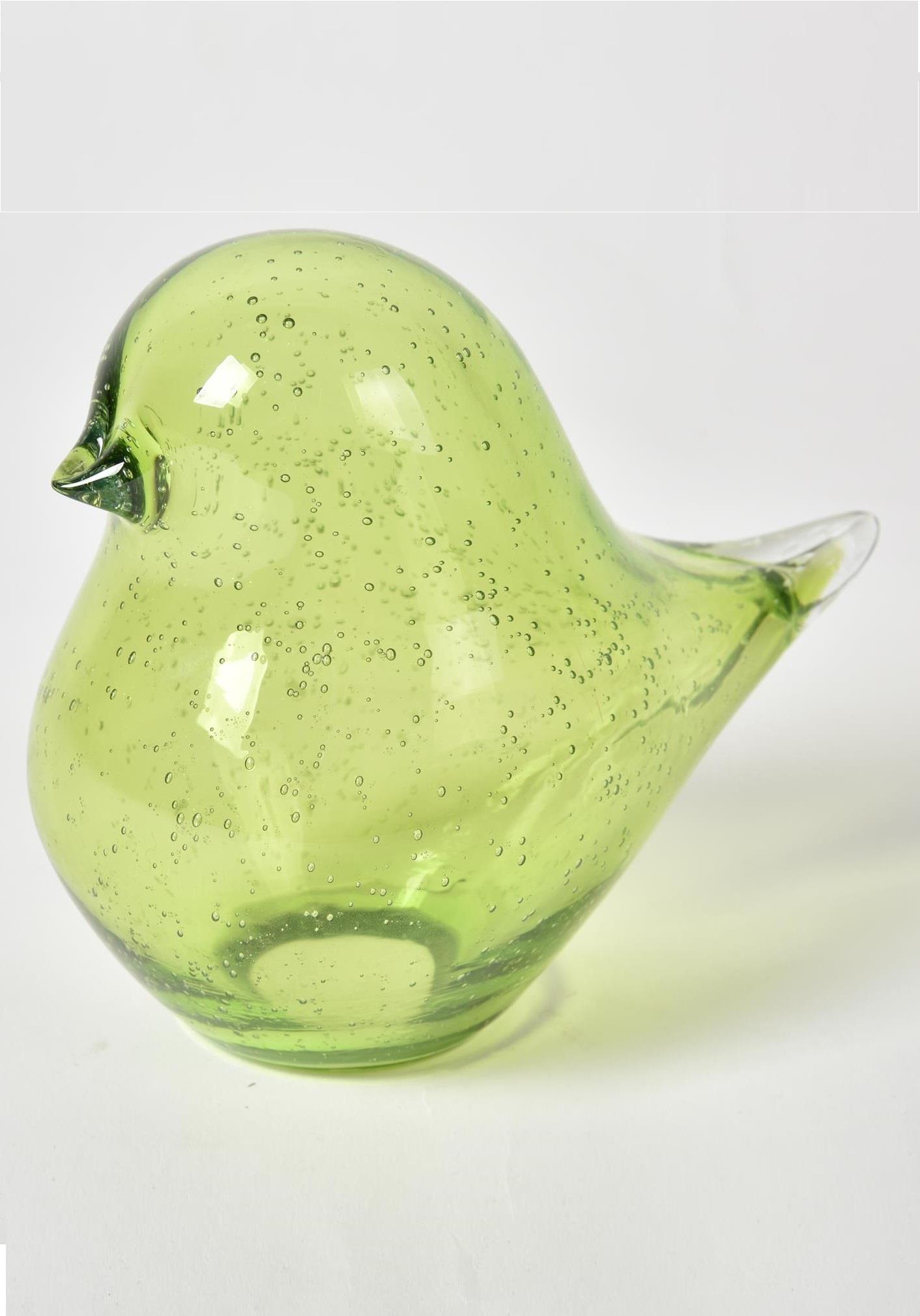 Seta Vetro Cam Dekor Kuş Biblo Yeşil 15*17 Cm Seta Vetro Cam Dekor Kuş Biblo Yeşil 15*17 Cm