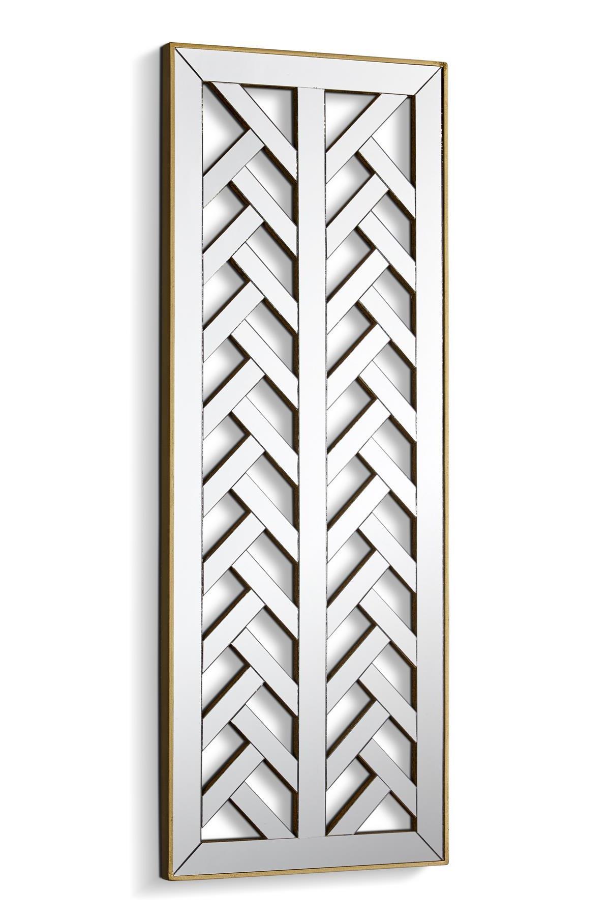 Seta Wall-Art 014 Aynalı Duvar Dekoru Yaprak 31*4*81 Cm Seta Wall-Art 014 Aynalı Duvar Dekoru Yaprak 31*4*81 Cm