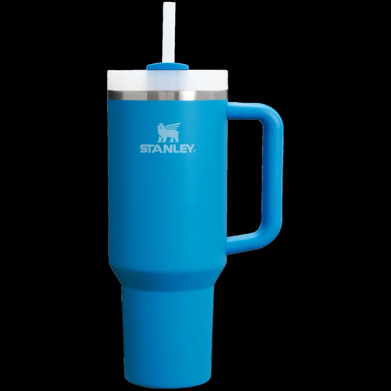 Stanley Quencher Pipetli Termos Bardak 1.18 Lt - Azure Stanley Quencher Pipetli Termos Bardak 1.18 Lt - Azure