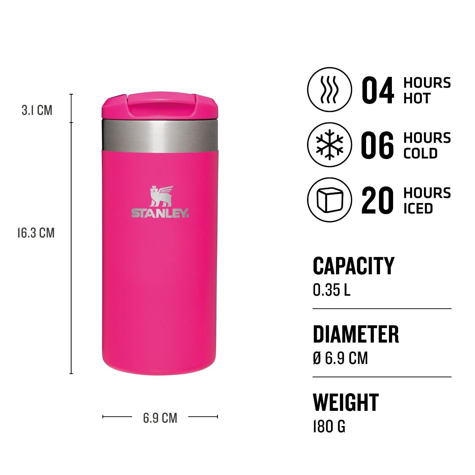 Stanley The AeroLight Transit Mug .35L / 12 Oz Pink Vibes 10-10788-092 Stanley The AeroLight Transit Mug .35L / 12 Oz Pink Vibes 10-10788-092