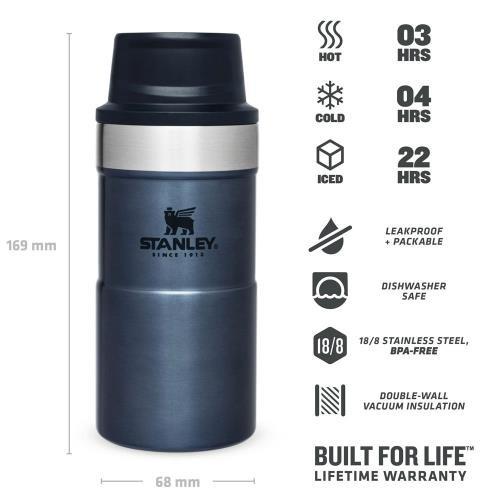 Stanley The Trigger-Action Termos 0.25L/8.5oz Nightfall Stanley The Trigger-Action Termos 0.25L/8.5oz Nightfall