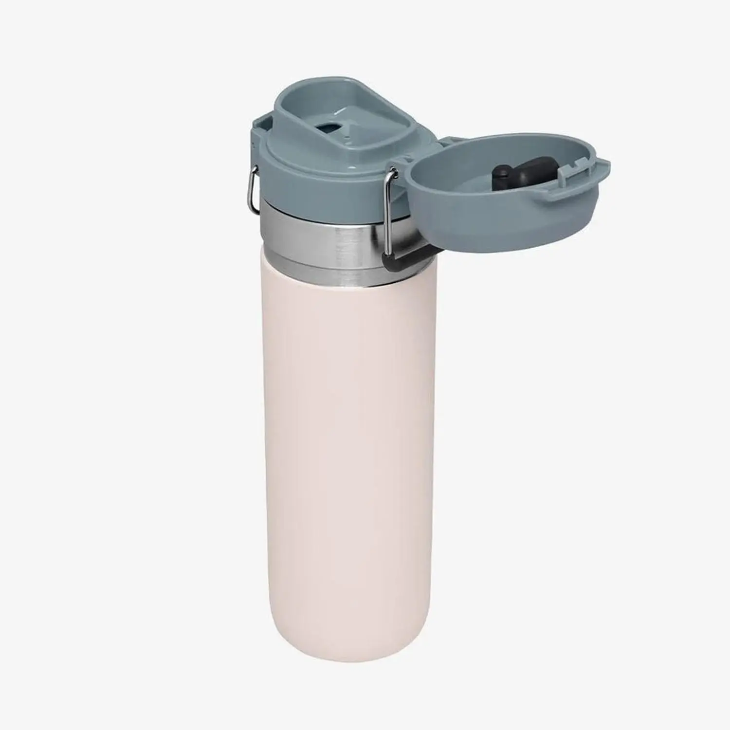 The Quick-Flip Water Bootle .7L/ 24oz Rose Quartz The Quick-Flip Water Bootle .7L/ 24oz Rose Quartz