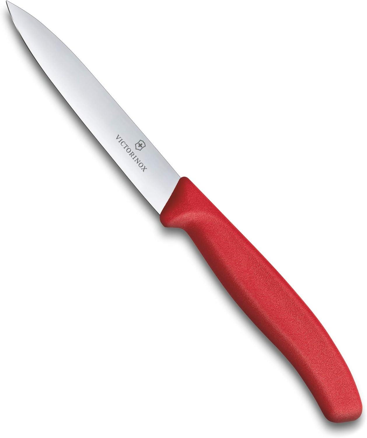Victorinox Soyma Bıçağı 10 Cm Sivri Sc Kırmızı Victorinox Soyma Bıçağı 10 Cm Sivri Sc Kırmızı