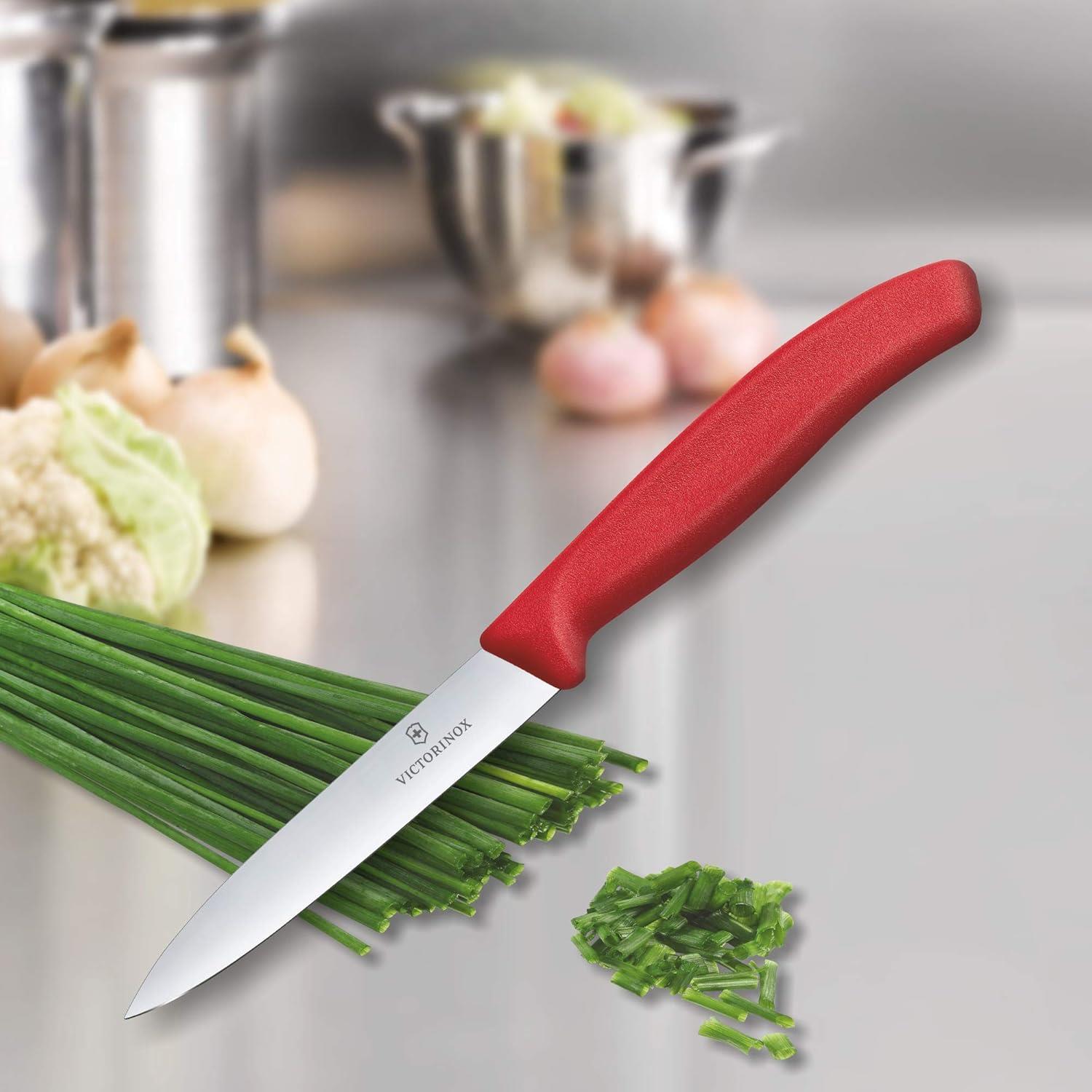 Victorinox Soyma Bıçağı 10 Cm Sivri Sc Kırmızı Victorinox Soyma Bıçağı 10 Cm Sivri Sc Kırmızı